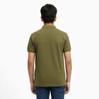 Boys' Half Sleeves T-Shirt, Olive, small image number null