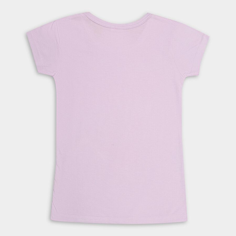 Girls' T-Shirt , लाइलेक, large image number null