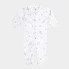 Infants Cotton All Over Print Bodysuit, मिश्रित हल्का ग्रे, small image number null