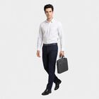 Men White Formal Shirt, सफ़ेद, small