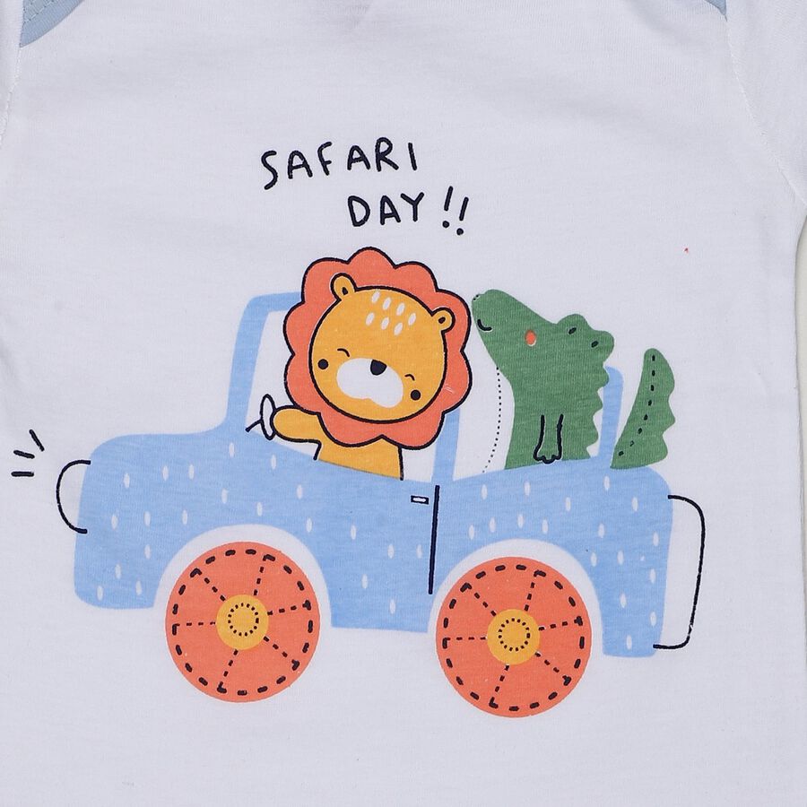 Infants' Baba Suit, Light Blue, large