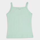Girls' 100% Cotton Vest (Pack of 2), White, small image number null