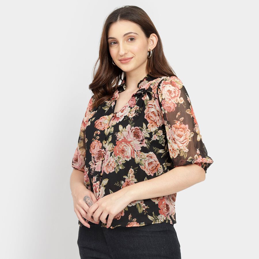 Ladies' Shirt, Black, large image number null