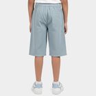 Boys' Light Blue Relaxed Fit Cargo Style Jamaican Shorts, Light Blue, small