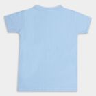 Boys' 100% Cotton Half Sleeves T-Shirt , Light Blue, small image number null