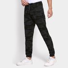 Men's Slim Fit Casual Trousers, Mid Blue, small