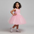 Girls' Frock, गुलाबी, small image number null