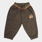 Infants Solid Trousers, ओलिव, small image number null