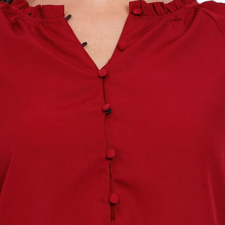 Ladies' Shirt, Wine, large image number null