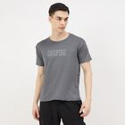 Men's Drifit T-Shirt, गहरा ग्रे, small