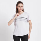 Solid Round Neck T-Shirt, हल्का गुलाबी, small image number null