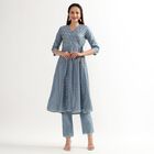 Ladies' Ethnic Set, Light Blue, small image number null