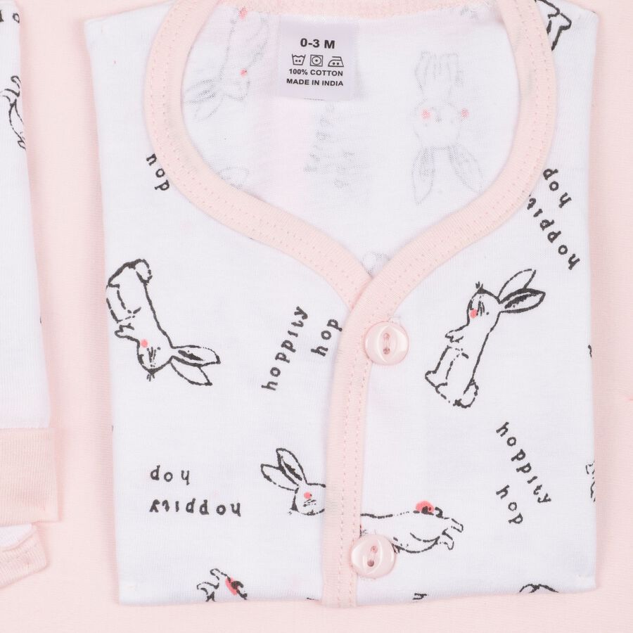 Infants' 100% Cotton Gift Set , Light Pink, large image number null