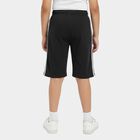 Boys' Charcoal Regular Fit Elastic Waist Jamaican Shorts, Charcoal, small