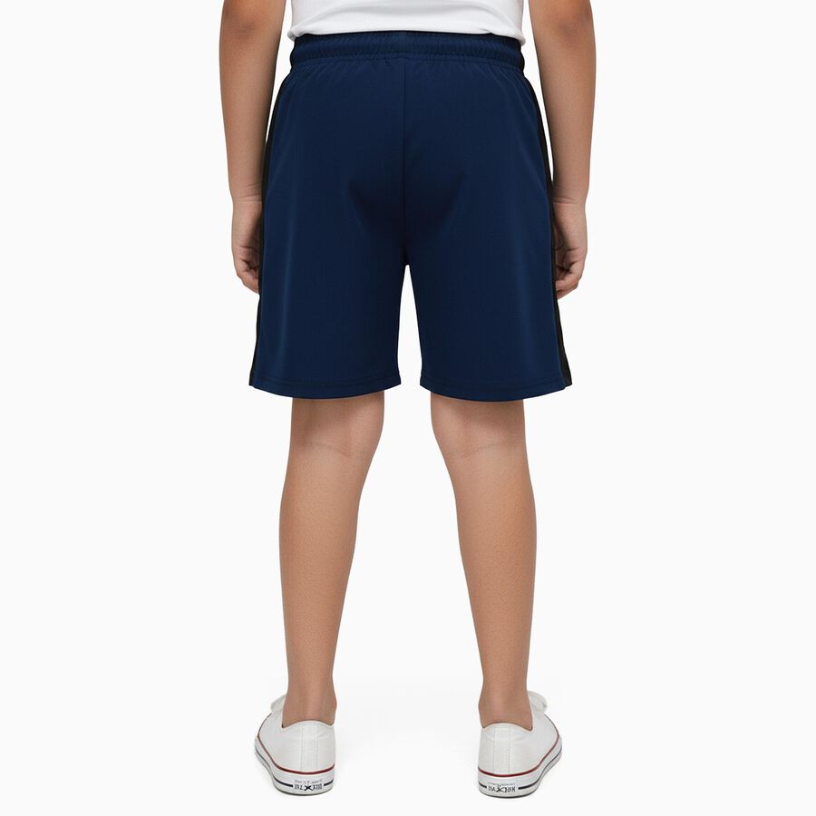 Boys' Bermuda, मध्यम नीला, large image number null