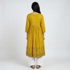 Women's Light Green Cotton Kurta, Light Green, small
