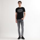 Men's Denim Skinny Jeans, Light Grey, small image number null