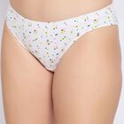 Ladies' 100% Cotton Panty , Assorted, small