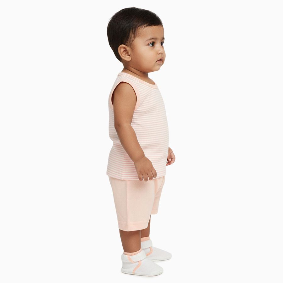 Infants' Baba Suit, Peach, large image number null