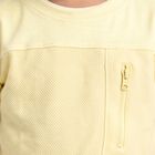 Boys Yellow Cotton Round Neck Regular Boys T-Shirt, Yellow, small