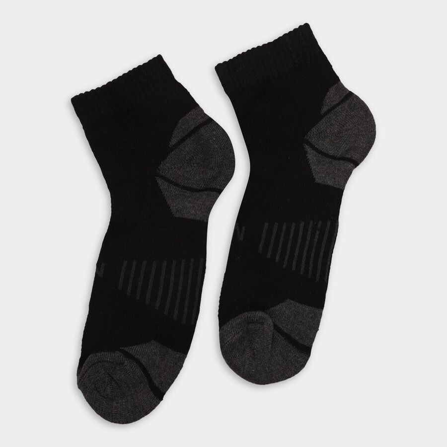 Men's Socks (Pack of 3), White, large