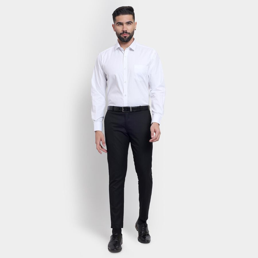 Men's Formal Shirt , White, large image number null