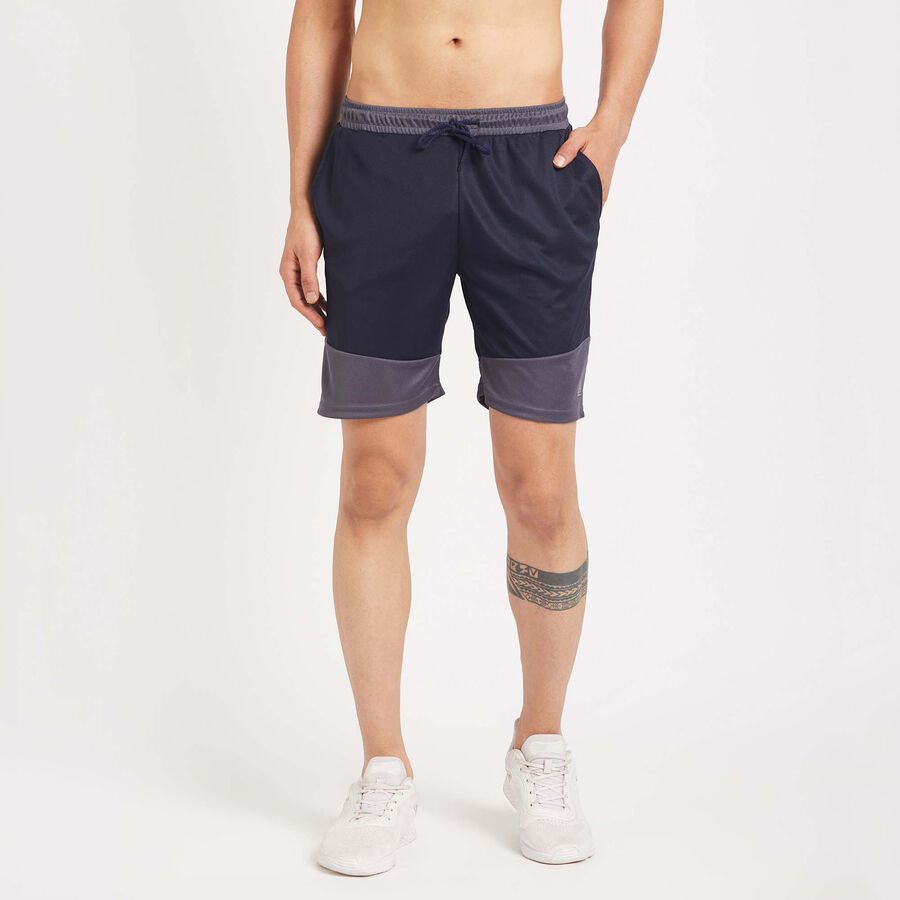 Cut & Sew Bermuda, Navy Blue, large image number null