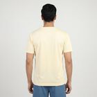 Men's Grey Athleisure T-Shirt, एक्रू मिश्रित, small