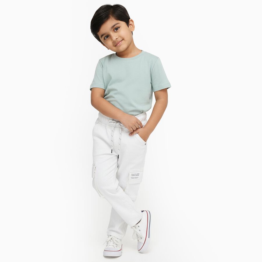 Boys' Jeans, ऑफ व्हाइट, large image number null