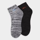Men's Socks (Pack of 2), चारकोल, small