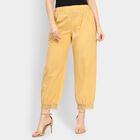Ladies' 100% Cotton Palazzos , गहरा पीला, small image number null