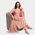Women's Pink Embroidered Ethnic Set, Pink, small