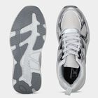 Men's Grey Lace-Up Sneakers, ग्रे, small