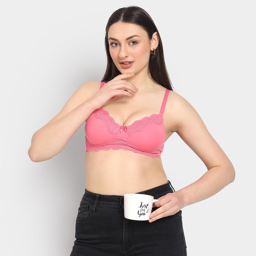 Ladies' Bra, हल्का गुलाबी, large image number null