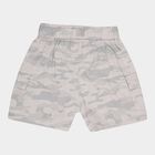 Infants Cotton Printed Half Pant, Light Grey, small image number null