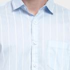 Men's 100% Cotton Casual Shirt , Light Blue, small image number null