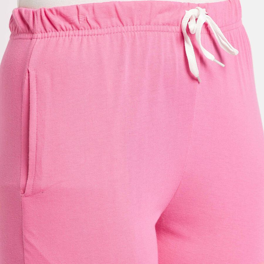 Solid Joggers, गुलाबी, large image number null