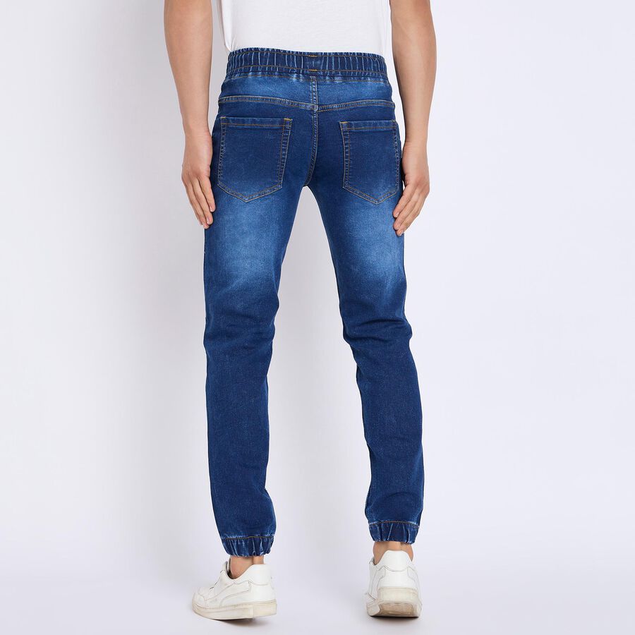 Men's Slim Fit Jeans , Mid Blue, large