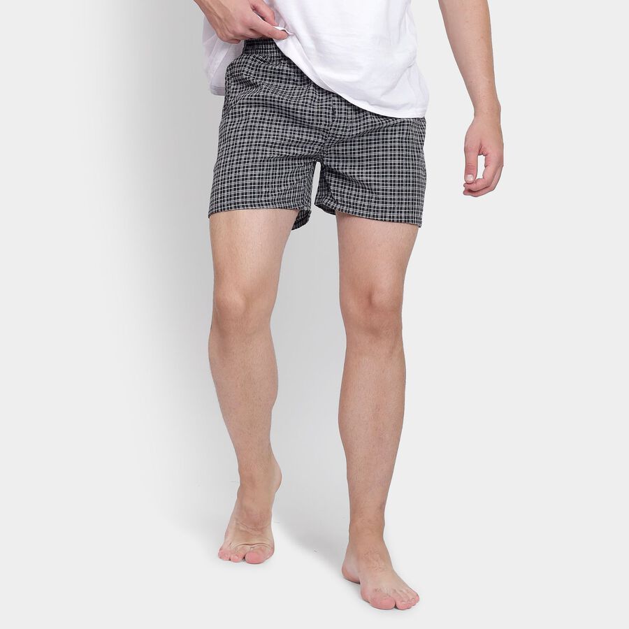 Men's Boxers, काला, large image number null