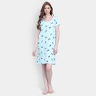 Printed Nighty, Light Green, small image number null
