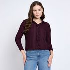 Ladies' Shirt, वाइन, small image number null