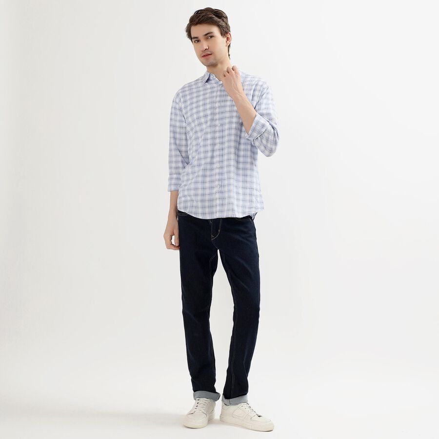 Men's Casual Shirt, Light Blue, large image number null
