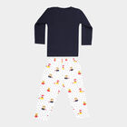 Infants Cotton Baba Suit, Navy Blue, small image number null