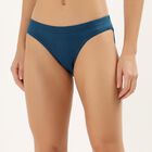 Women's Deep Teal Regular-Fit Bikini Panty, Teal Blue, small image number null