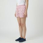 Women's Pink Cotton Regular Fit Shorts, हल्का गुलाबी, small