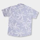 Boys' 100% Cotton Casual Shirt , हल्का नीला, small