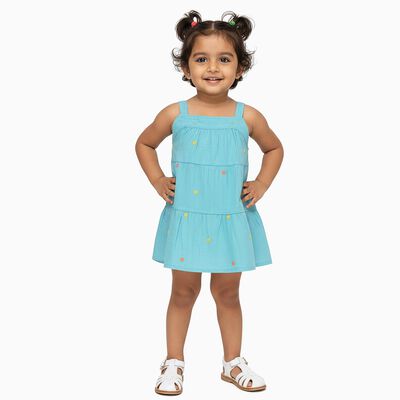 Girls' 100% Cotton Frock