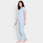 Ladies' Night Suit , Light Blue, small