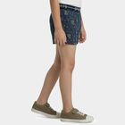 Boys' Navy Cotton Regular Fit Printed Briefs, Navy Blue, small