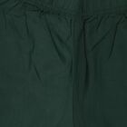 Girls Bright Coral Pink Floral Top and Bottom Fusion Set, Dark Green, small image number null